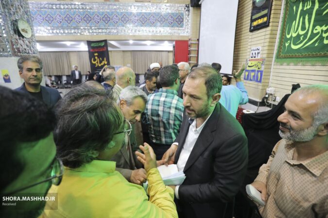 گزارش تصویری/ نشست مردمی سخنگوی شورای اسلامی شهر مشهد در مسجد محمد رسول الله (ص) واقع در محله سرافرازان